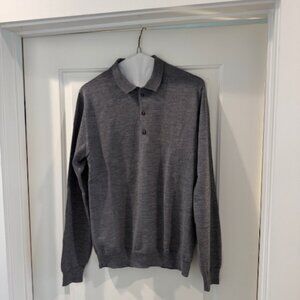 Octobre Editions Mike Sweater Grey Medium Mens.